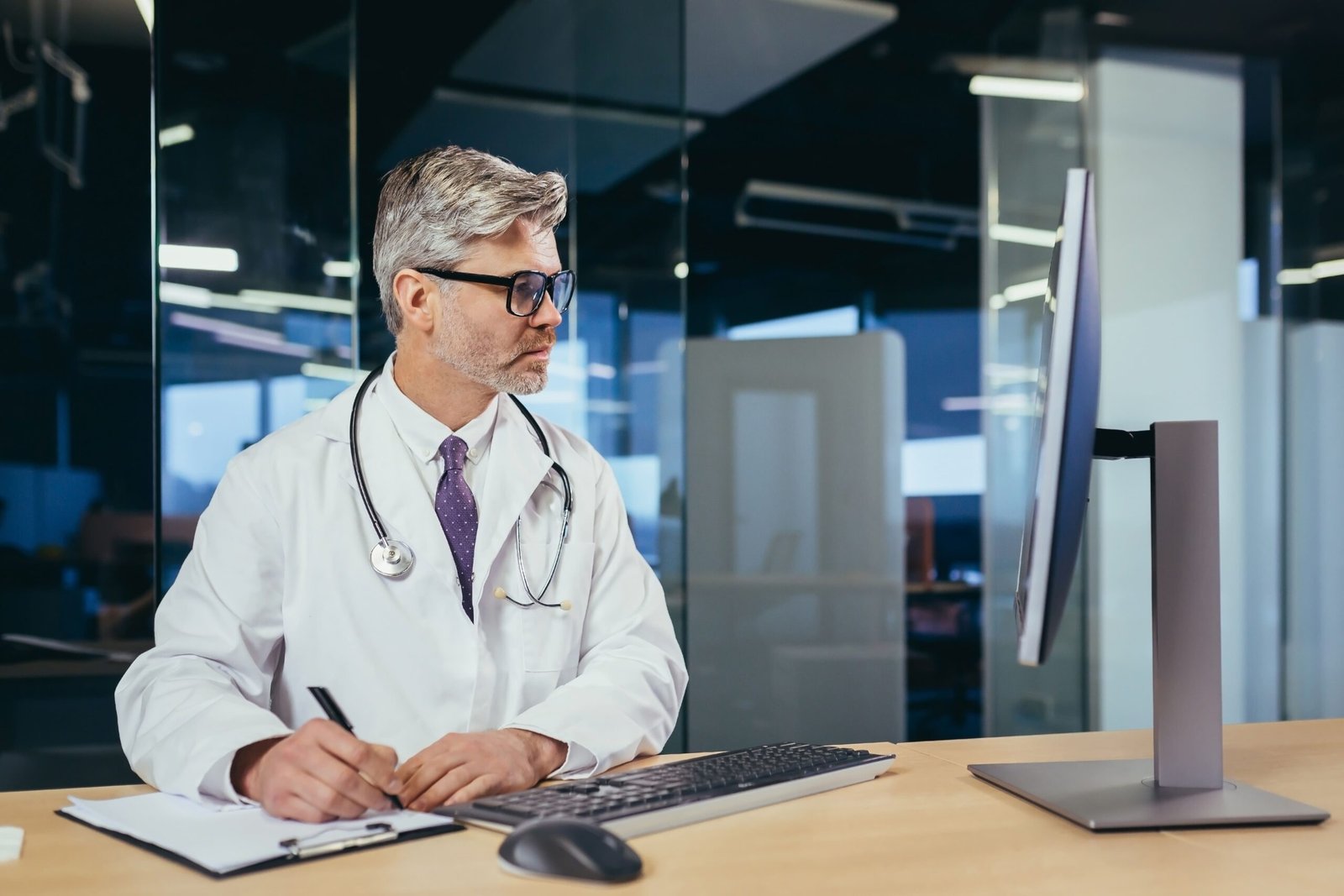 an experienced doctor works in a modern computer c 2025 03 25 20 08 32 utc scaled